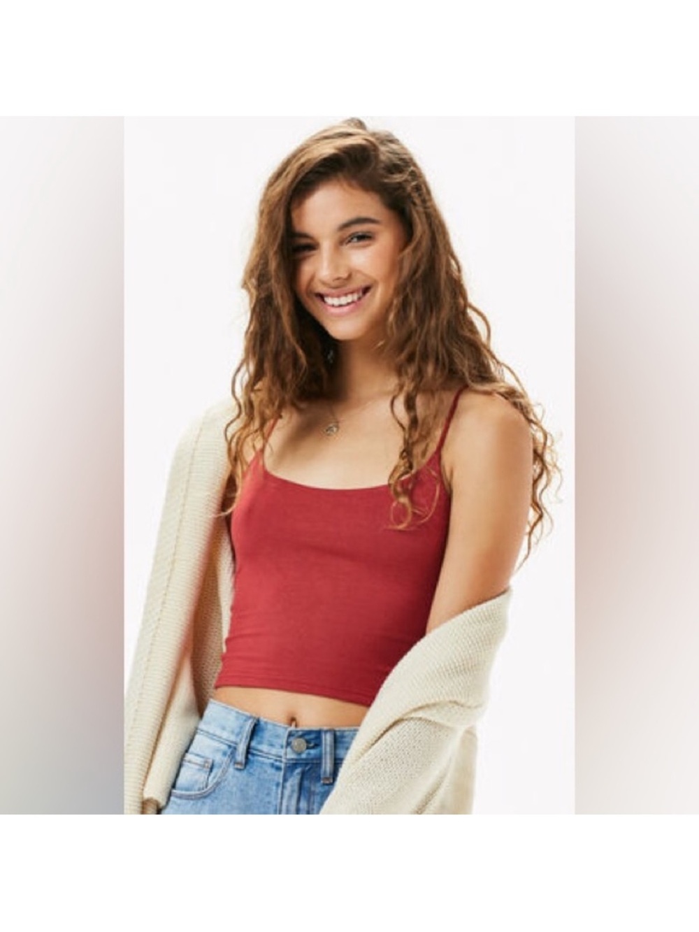 PS Basics by Pacsun Easy Longline Cami Tank Top